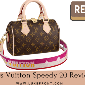 Louis Vuitton Speedy 20 Review