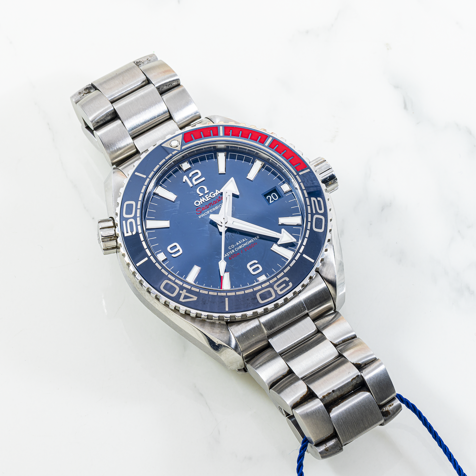 Omega Seamaster Planet Ocean 600M 43.5mm Blue Dial – Ref. 522.32.44.21.03.001 - Image 6