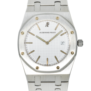 Alternative view of Audemars Piguet Royal Oak 51675ST 33mm Stainless Steel White Dial Quartz
