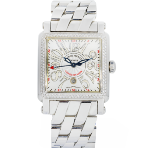 Franck Muller Conquistador Cortez 10000 L Automatic with Aftermarket Diamond Bezel