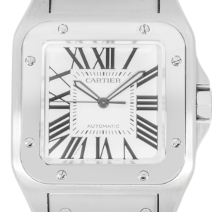 Alternative view of Cartier Santos WSSA0037 – Large Steel  Automatic Watch