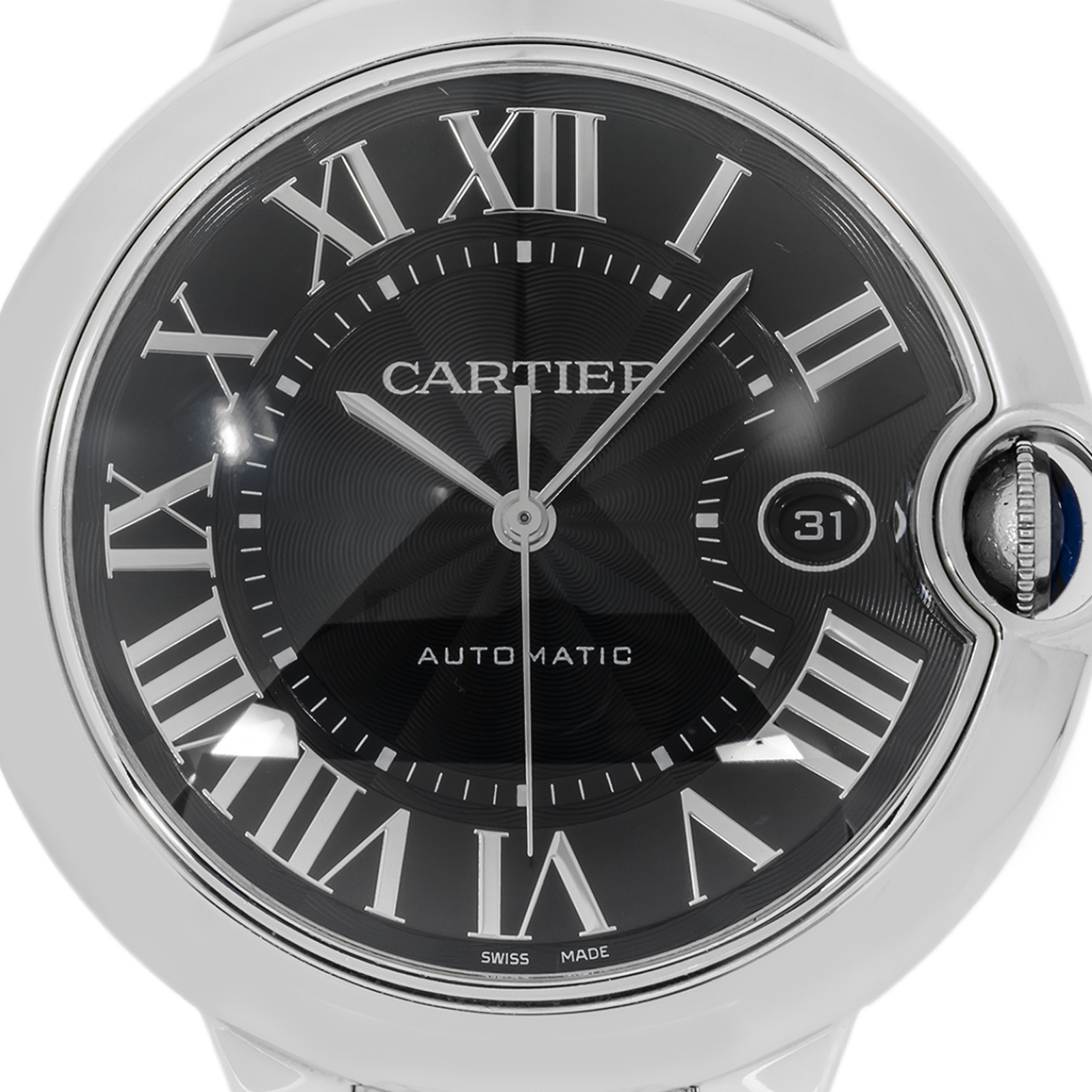 Cartier Ballon Bleu 42 mm W6920042 – Stainless Steel Automatic Black Dial - Image 2