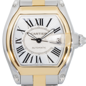 Alternative view of Cartier Roadster W62031Y4 – 38 mm Two-Tone Steel & 18k Yellow Gold Automatic