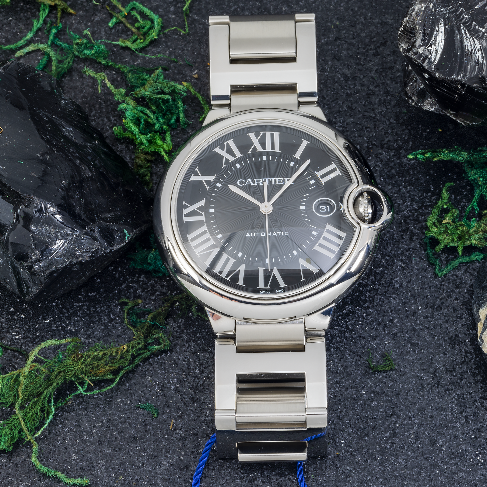 Cartier Ballon Bleu 42 mm W6920042 – Stainless Steel Automatic Black Dial - Image 5