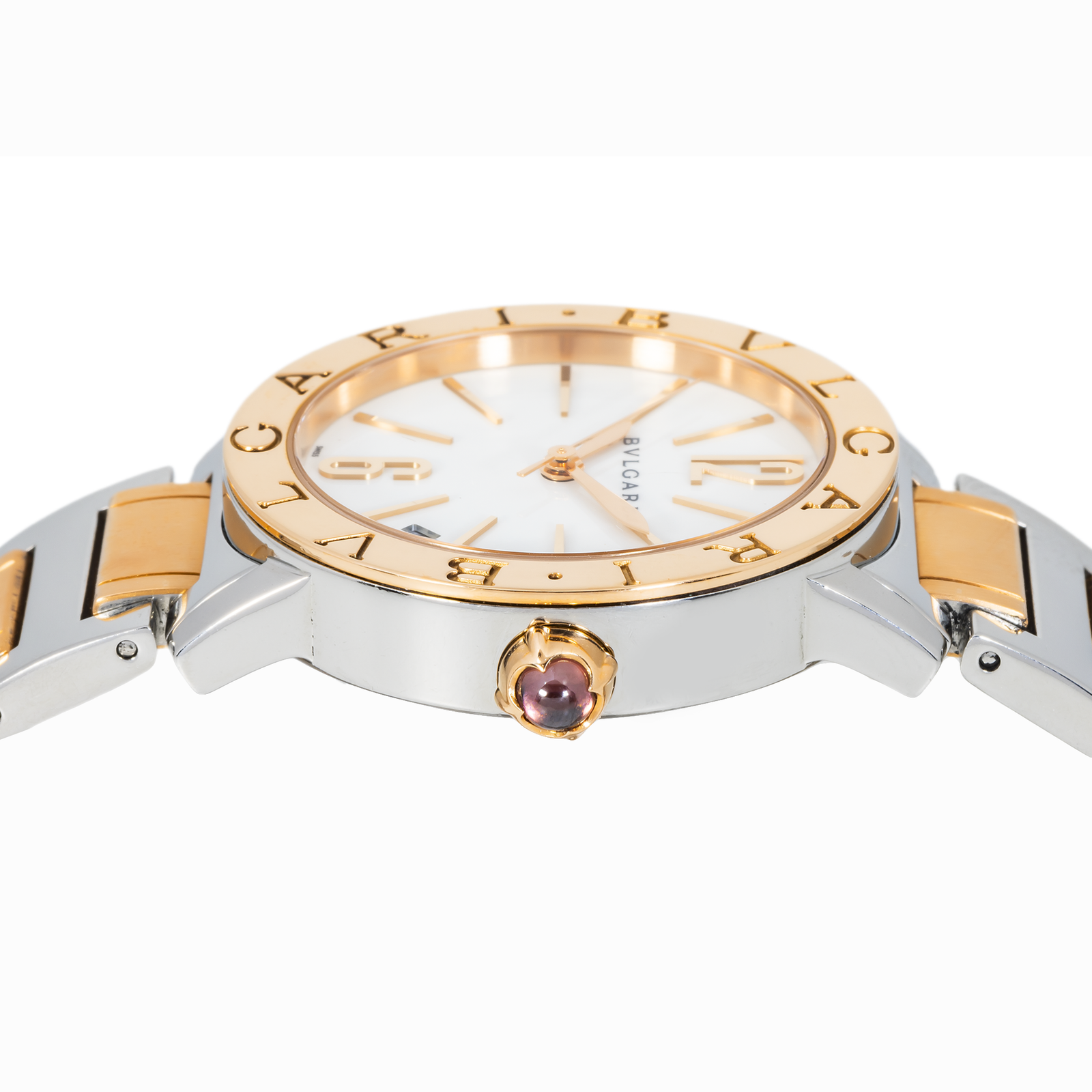 Bulgari BBLLP33SG 33mm Steel & 18k Rose Gold Automatic – Two-Tone Luxury - Image 3