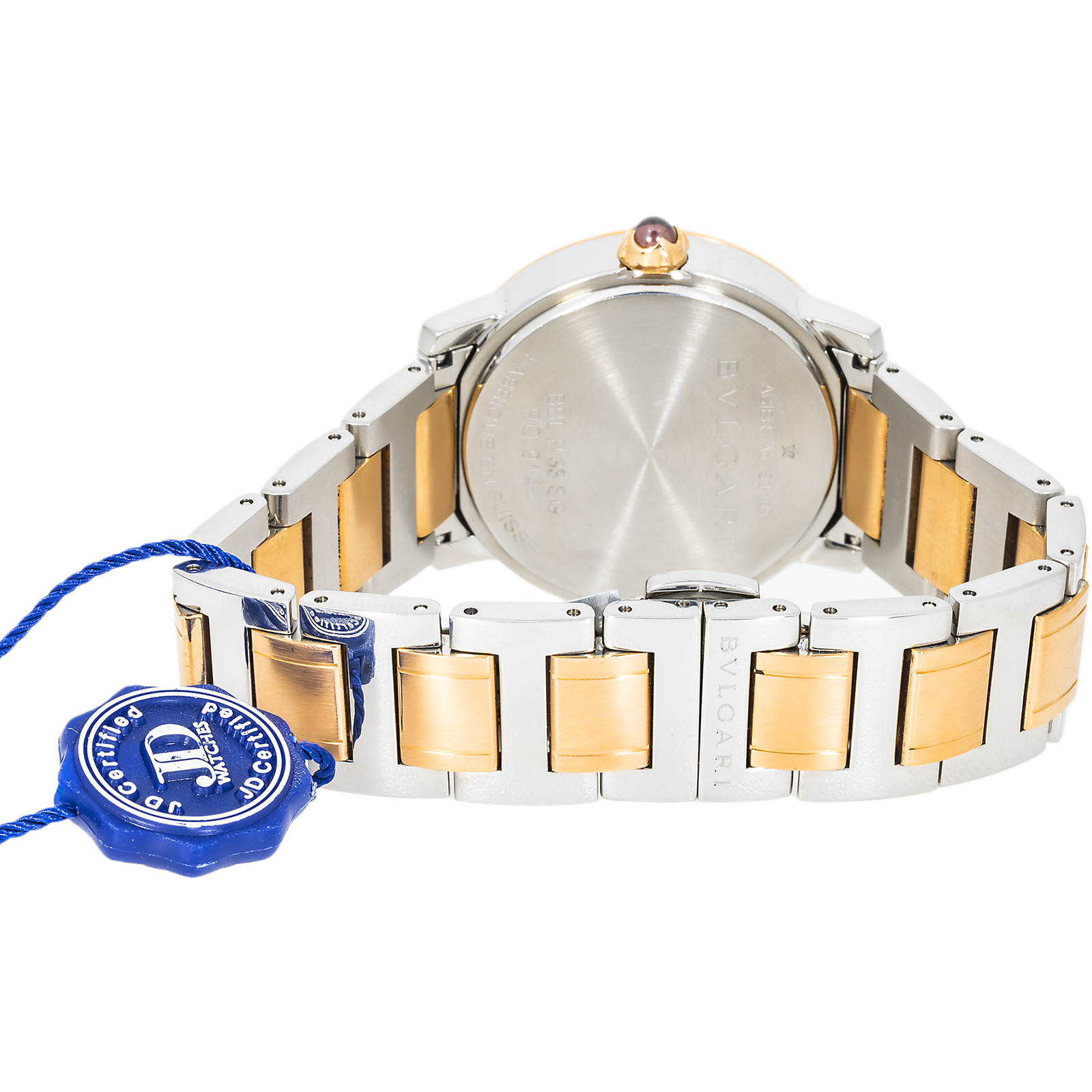 Bulgari BBLLP33SG 33mm Steel & 18k Rose Gold Automatic – Two-Tone Luxury - Image 4