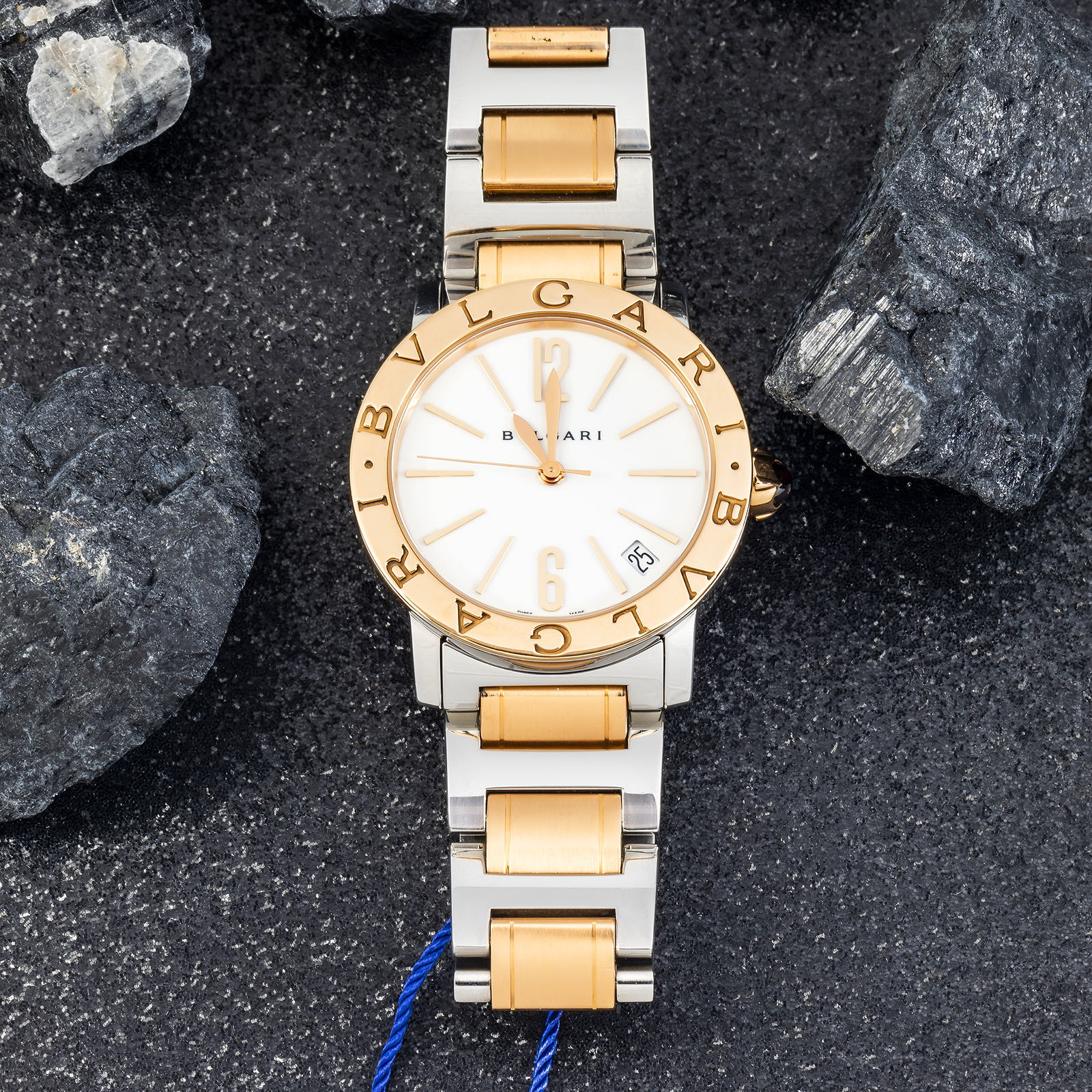 Bulgari BBLLP33SG 33mm Steel & 18k Rose Gold Automatic – Two-Tone Luxury - Image 5