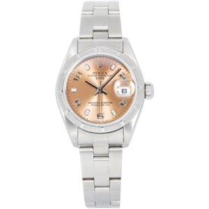 Rolex Oyster Perpetual Date 79170 26mm Pink Arabic Dial