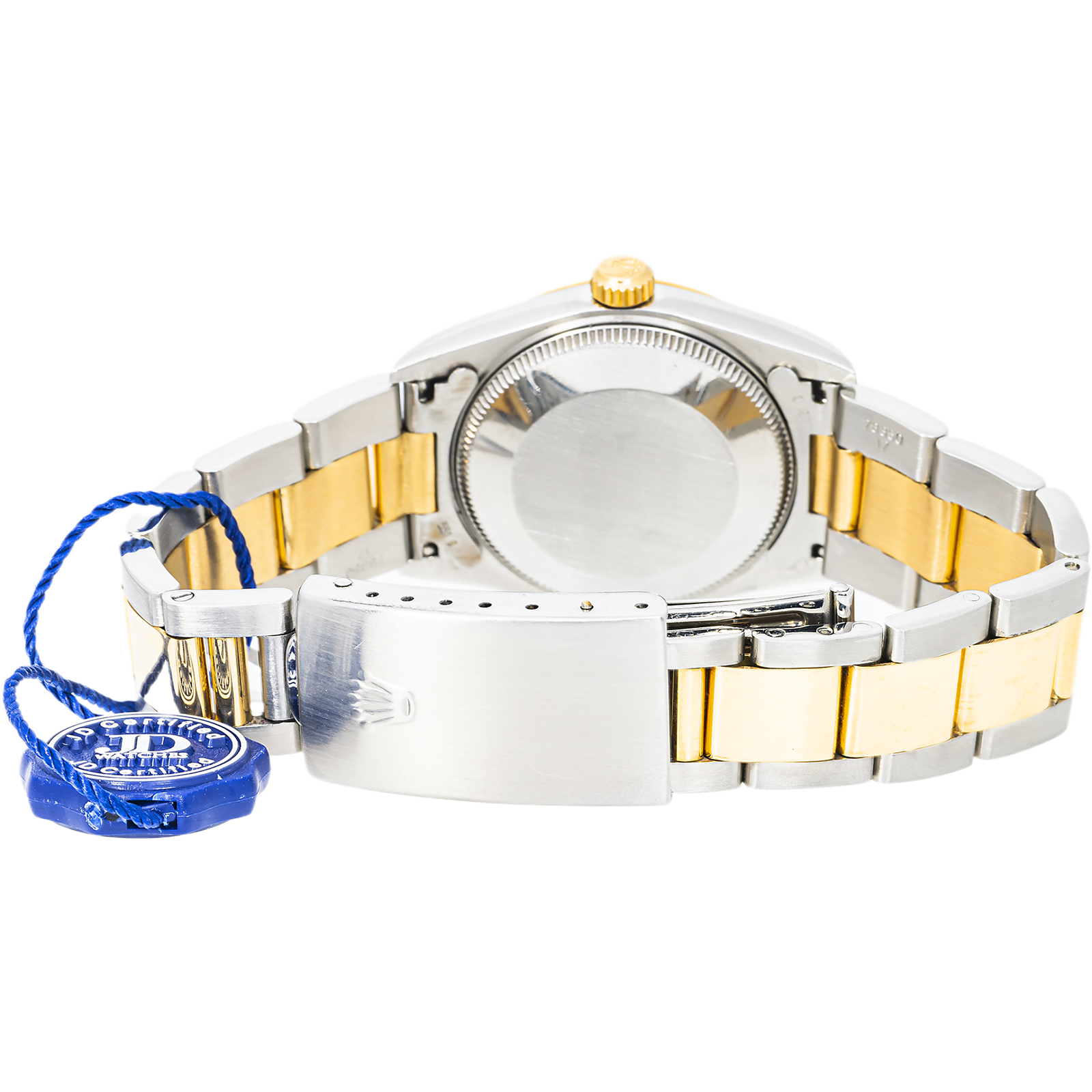 Rolex Datejust 67483 – Two-Tone 26mm – Gold Smooth Bezel – Oyster Bracelet - Image 4