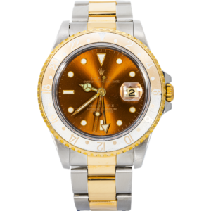 Rolex GMT-Master II 16713 – Two-Tone Steel & 18k Gold Bronze Dial “Root Beer”