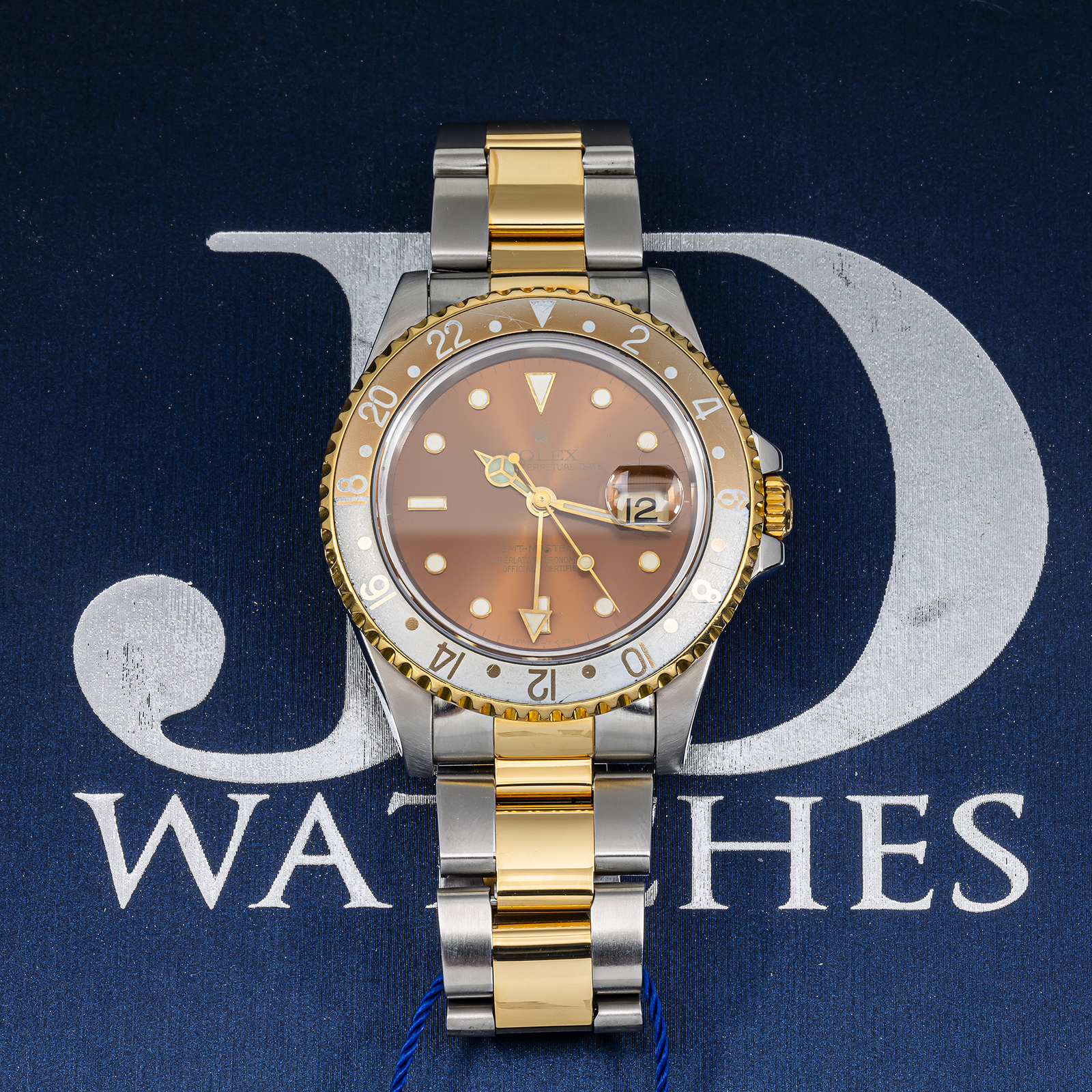 Rolex GMT-Master II 16713 – Two-Tone Steel & 18k Gold Bronze Dial “Root Beer” - Image 5