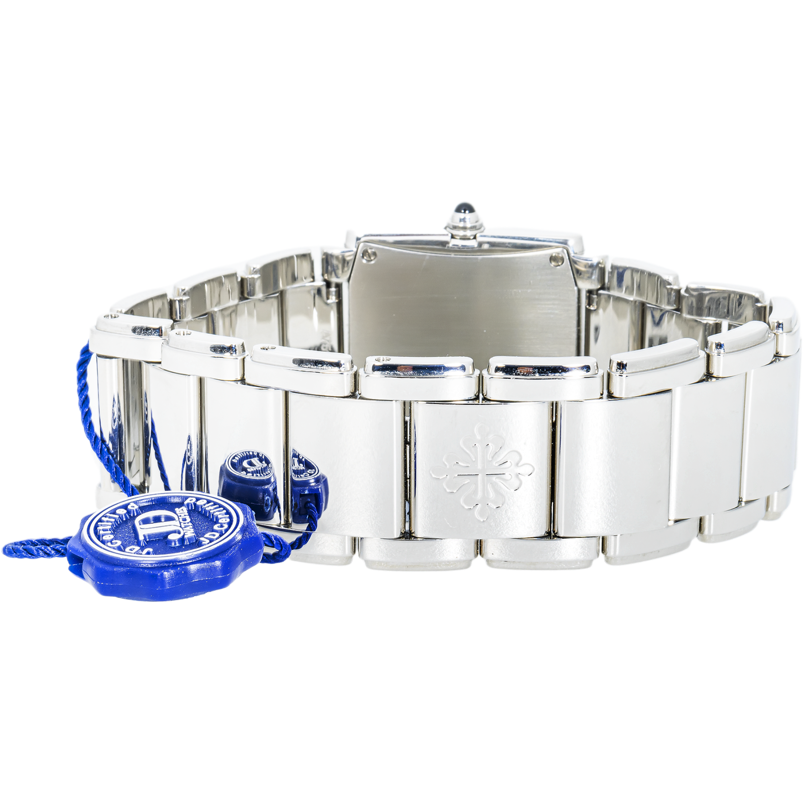 Patek Philippe Twenty4 4910 — Ladies Stainless Steel Diamond Quartz Watch - Image 4