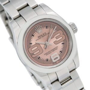 Alternative view of Rolex Oyster Perpetual 176200 26mm Pink Arabic Dial