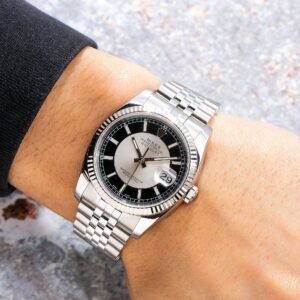 Alternative view of Rolex Datejust 116234 36MM Black Dial With Stainless Steel Jubilee Bracelet