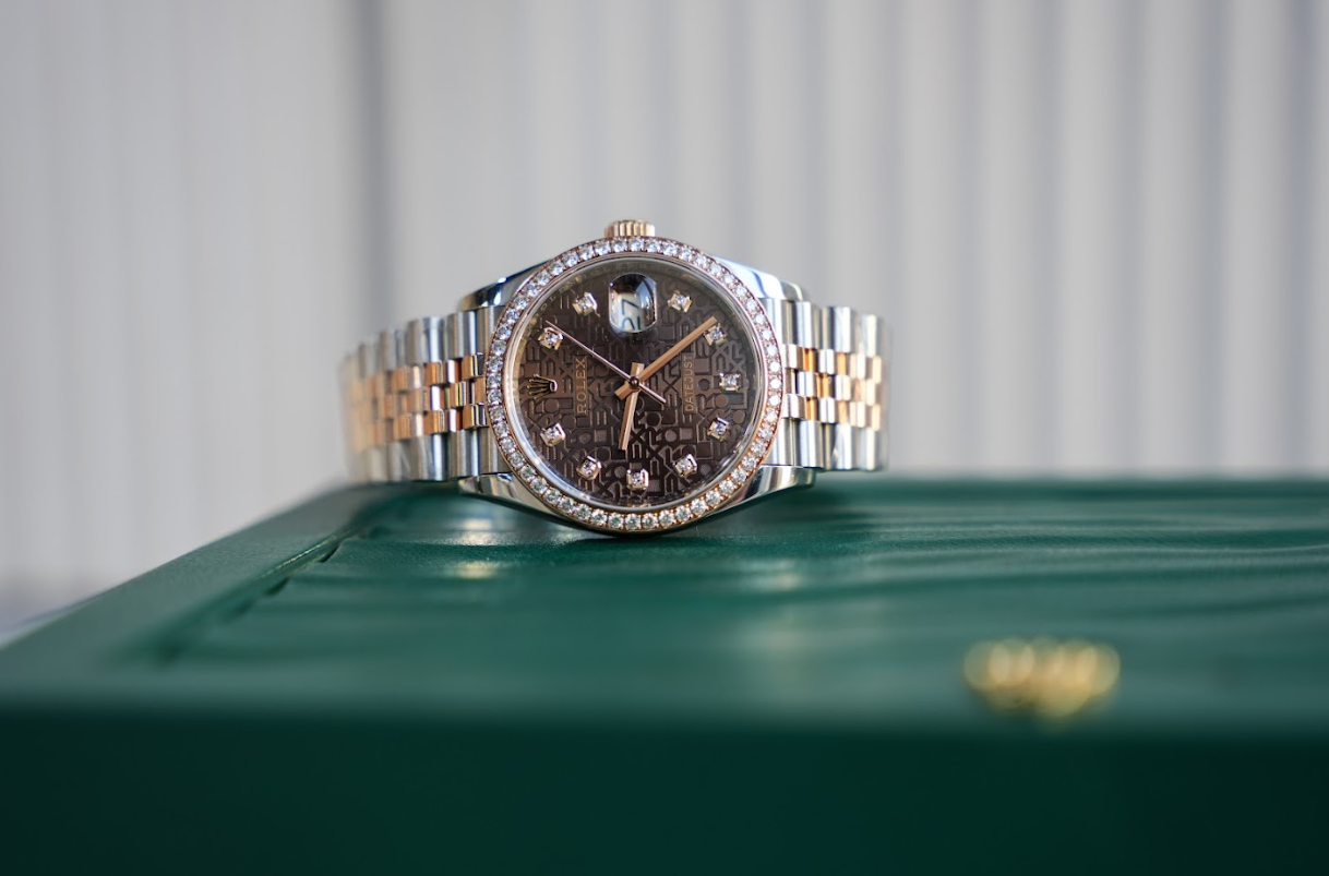 Rolex Datejust 36mm Steel & Everose Gold Chocolate Diamond Dial Jubilee – Ref. 126281 - Image 3