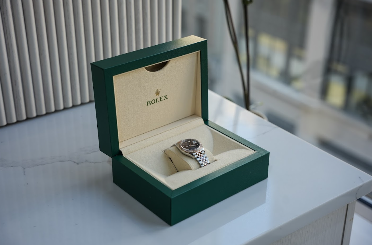Rolex Datejust 36mm Steel & Everose Gold Chocolate Diamond Dial Jubilee – Ref. 126281 - Image 5
