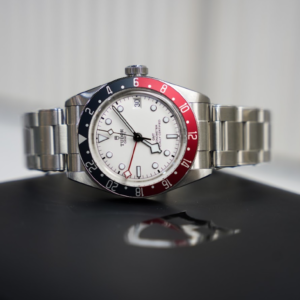 Alternative view of Tudor Black Bay GMT 79830RB Stainless Steel Black Dial Pepsi Bezel