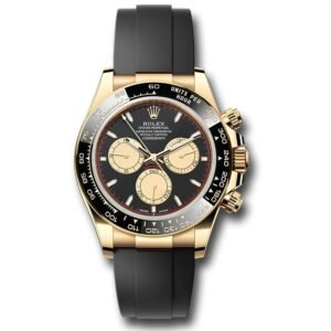 Rolex Daytona 126518LN Yellow Gold “Paul Newman Style” Dial Oysterflex 40mm