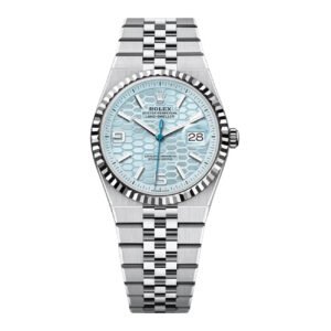 Rolex Land-Dweller 127236 Ice Blue Dial Platinum Flat Jubilee Bracelet 36mm