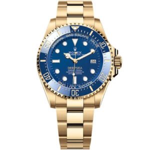 Rolex Deepsea 136668LB – 44mm Yellow Gold with Blue Dial